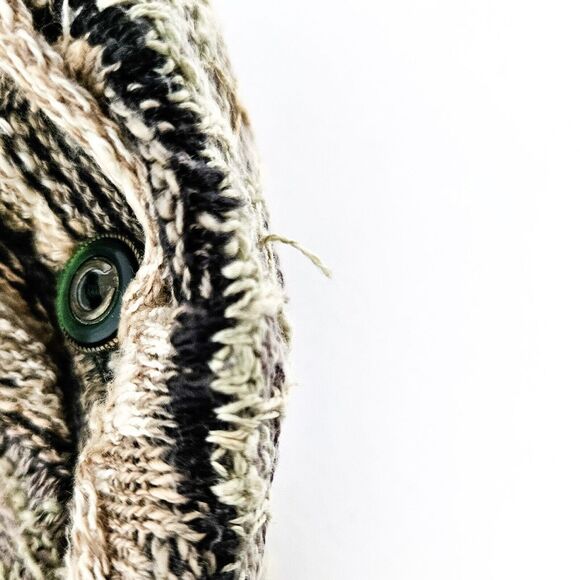 Vintage Coogi Classic 1/4 Button Collared Sweater L Textured Knit Green Buttons - Picture 14 of 15